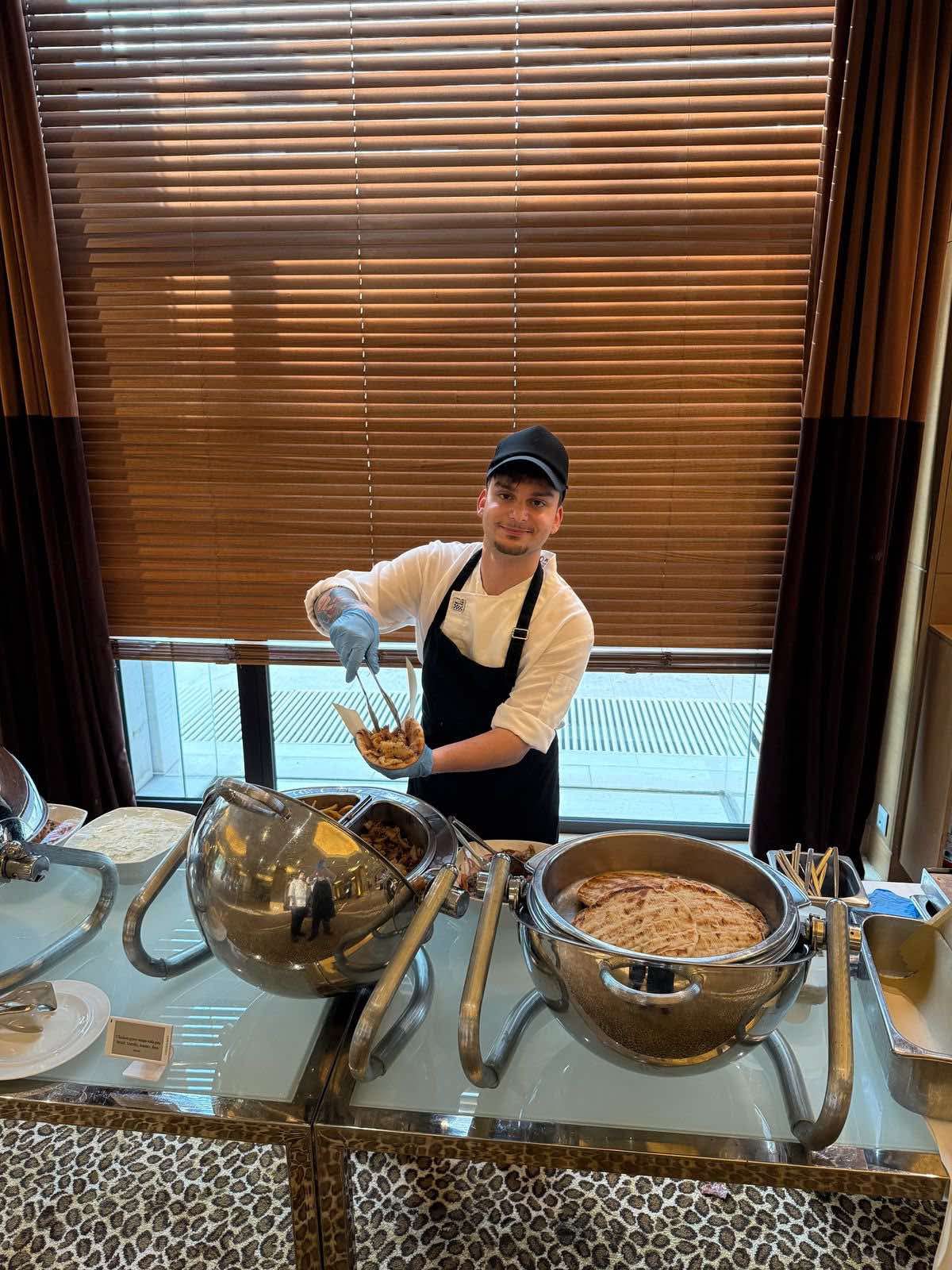 Professional Chef Anestis Karavasilis culinary experience Greece