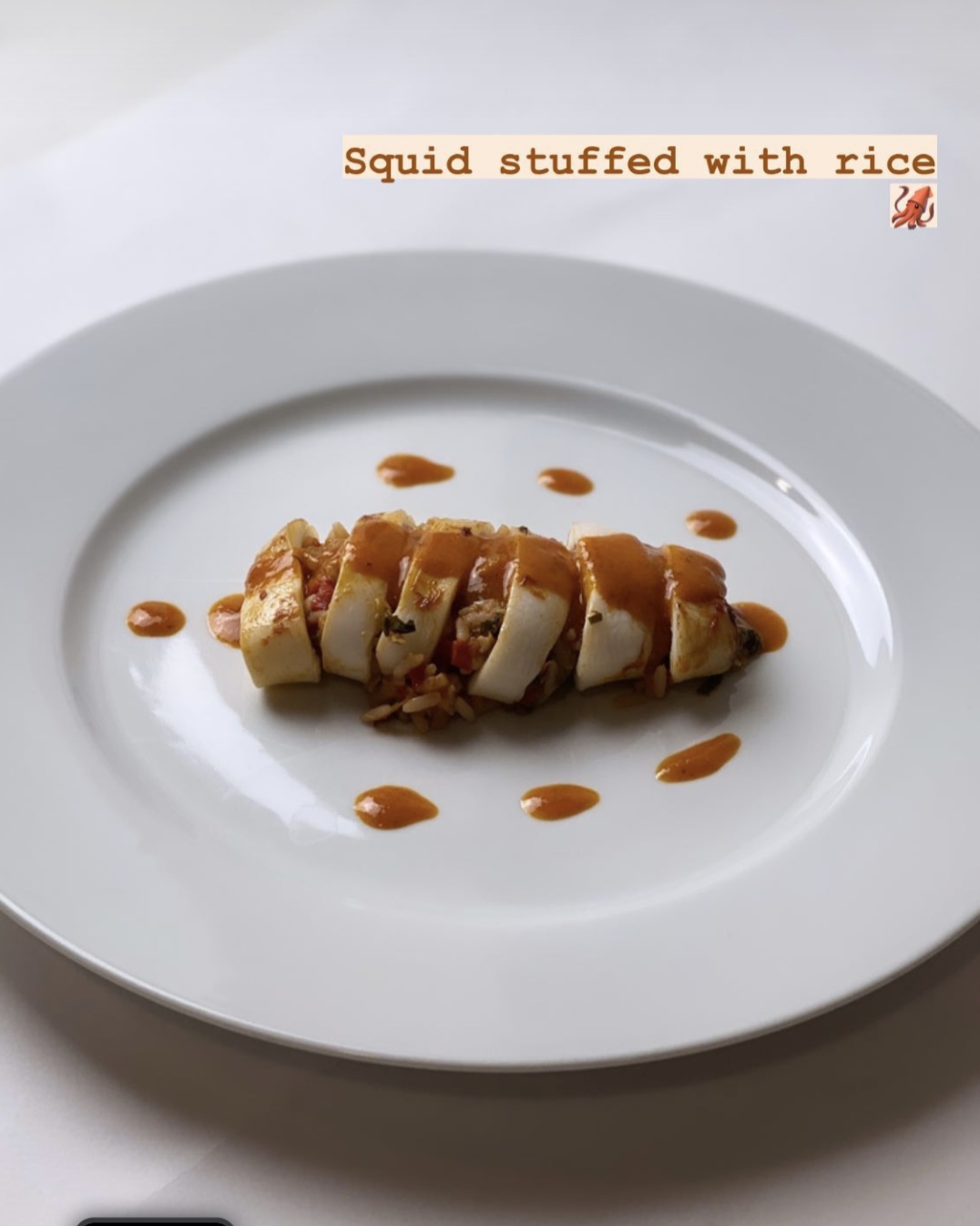 Mediterranean cuisine dish by Chef Anestis Karavasilis